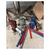 4 Bottle Jacks and 3 4 Ways