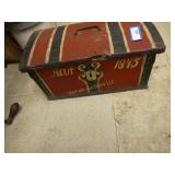 Painted Wood Box 20in L