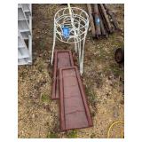 2 Plant Stands and Water Spouts