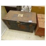 Rusty Trunk 33in x 18in x 19in H