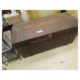 Wood Trunk 47inL x 23in w x 24in T
