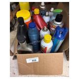 Box of Assorted Fluids