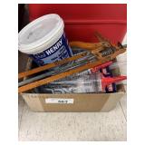 Adhesive and Caulk Gun