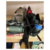Pouch with Stove, Thermos, Grinder and Other