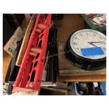 Tools, Tool Holder, Clock and Toolbox