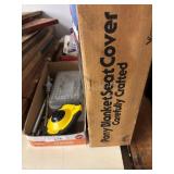 Air Chuck, Gauge, Measuring Tape, Seat Cover and