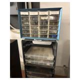 2 Hardware Organizers with Contents