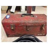 Rusty Toolbox with Contents