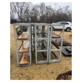 3 Steel Shelves