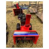 Simplicity Sno-Away 24in Snowblower- Turns over h