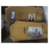 3 Pistol Display Boards