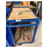 Rolling Shop Cart 30in L x 18in w x 32in T