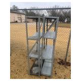 2 Metal Shelves