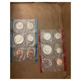 2 1972 Coin Mint Sets