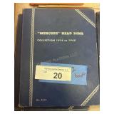 Mercury Head Dimes 2 Partial Books
