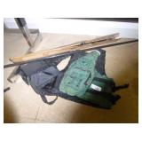 Life Vest, Boat Light and Rod