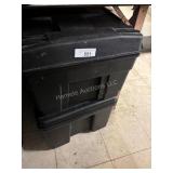 2 Rolling Plastic Totes