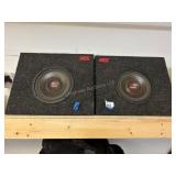 2 MTX Subwoofers