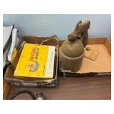 1/4in Sockets, Stapler, Allen Wrenches and Spraye