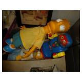 3 Dolls and Toy Robot