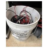 Bucket of Misc. Cables