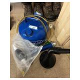 Vacuum Pump, Funnel and Bulb