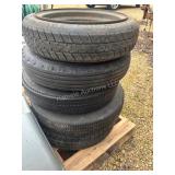 Lot of Trailer Wheels