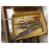 Shears, Nail Puller and Drill
