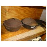 5 Cast Iron Pans