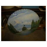 29in Painted Saw Blade