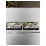 2 Ertl John Deere Semis