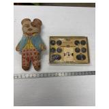 Stuffed Doll and Metal Puzzles