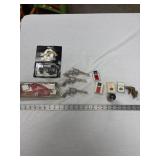 Cap Guns, Case Tractor, Lighters and Battery