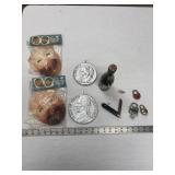 7up Bottle, Masks, Locks and Knife