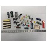 Cast and Plastic Toys and Chalk