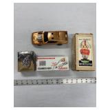 Harley Cards, Schuco Car, Bobblehead and Car