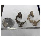 2 Wall Lampholders and 1 Reflector