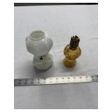 2 Small Oil Lamps