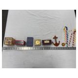 Playing Cards, Clock, Kiddie Bank and Other