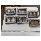 6 Wisconsin Dells Souvenir Salt and Pepper Shaker