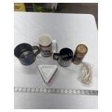 Miller Phone, PBR Cups and Ashtray