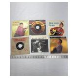6 Elvis Presley 45 Records
