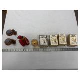 Cups, Pincushions and Figure