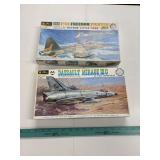 2 Fujimi Model Plane Kits