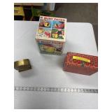 John Deere Bank, Busy Faces Toy and Lunchbox