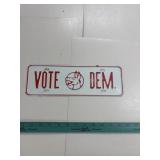 Vote Dem Plate