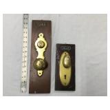 2 Yale Doorknob Displays