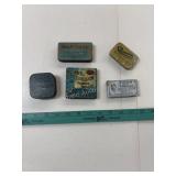 Tobacco and Drug Tins and Box