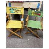 2 Sesame Street Kids Director Chairs