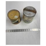 2 Tobacco Tins